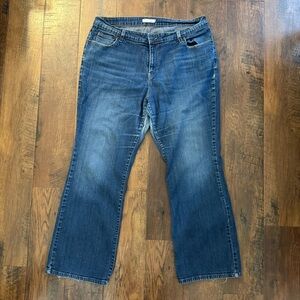 LEVI’S Boot Cut 580 jeans, plus size 20W Medium